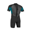Reactor-2 2mm Back Zip S/S Spring- BLK/TID- Men