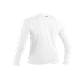 Wms Basic Skins L/S Sun Shirt- WHT- Wms