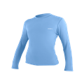 Wms Basic Skins L/S Sun Shirt- AZURINE- Wms