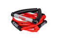Bungee Surf Rope w/10 in. Handle Hide Grip - 25ft. 5-Sect. Rope - Red