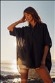 Women&amp;#39;s- Isla Linen Shirt- Black