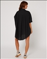 Women&amp;#39;s- Isla Linen Shirt- Black