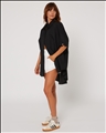 Women&amp;#39;s- Isla Linen Shirt- Black