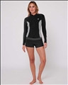Women&amp;#39;s- Ladies FZ Wetty Top- Wetsuit Top- Black
