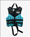 GROMMY CGA VEST - CHILD - BLACK/TEAL - BOYS