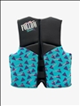 GROMMY CGA VEST - YOUTH - BLACK/TEAL - BOYS