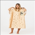TECH POCKET PONCHO - FINS PRINT - DESIGN
