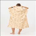 TECH POCKET PONCHO - FINS PRINT - DESIGN