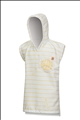 BABIES PONCHO - SURF STRIPES