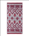 BEACH TOWELS - DIAMOND TURTLE WITH ZIP POCKET