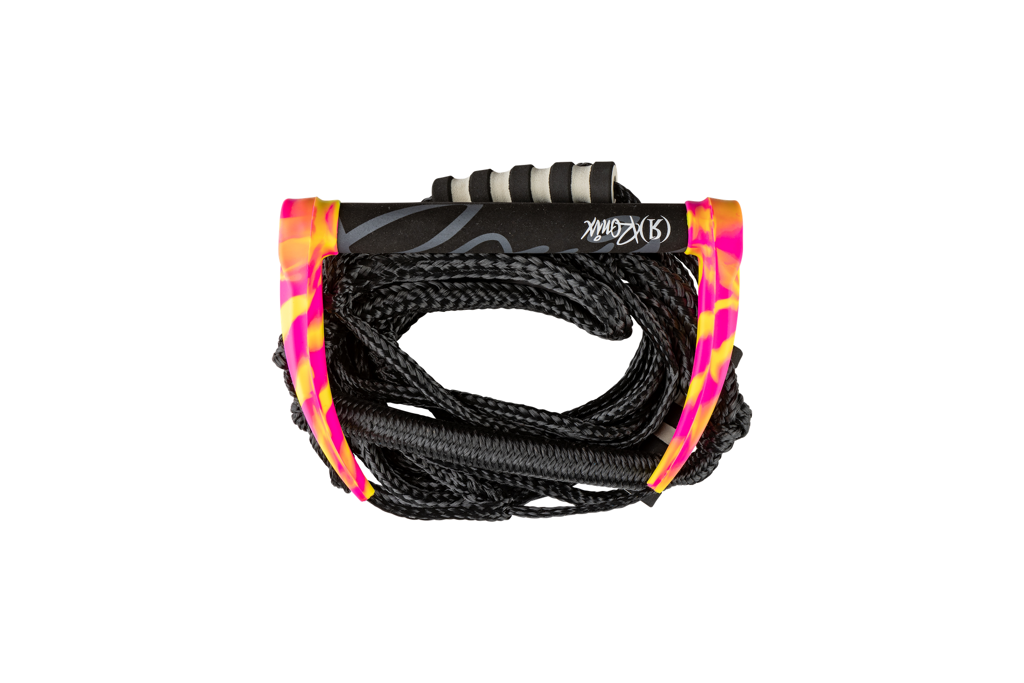 Silicone Bungee Surf - 11 in. Handle w/25 ft. 4-Sect. PE Rope - Tropical Swirl