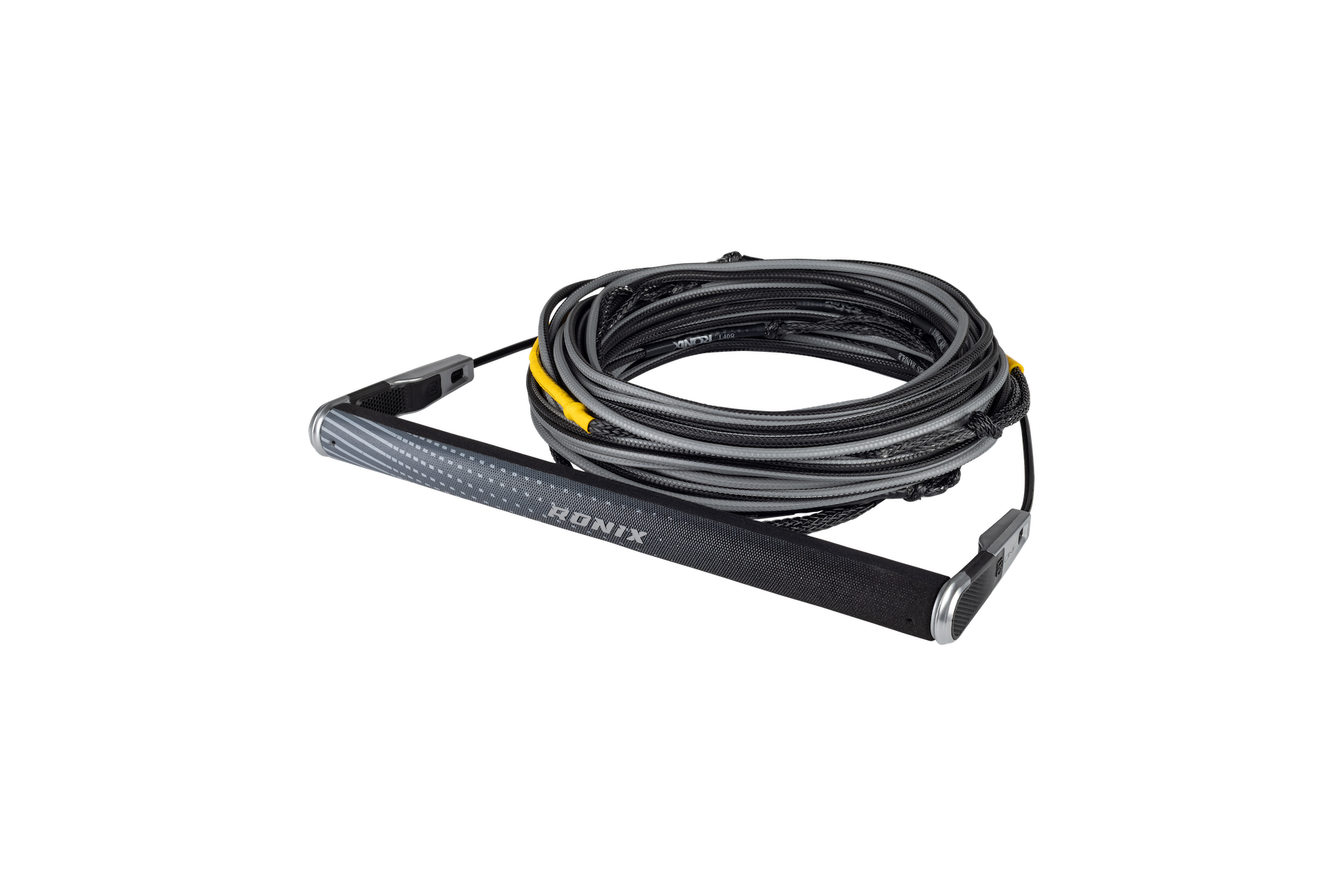 One Combo - Hide Grip 1.25 in. Dia. w/80 ft. 5-Sect. R8 Rope - Chrome / Black