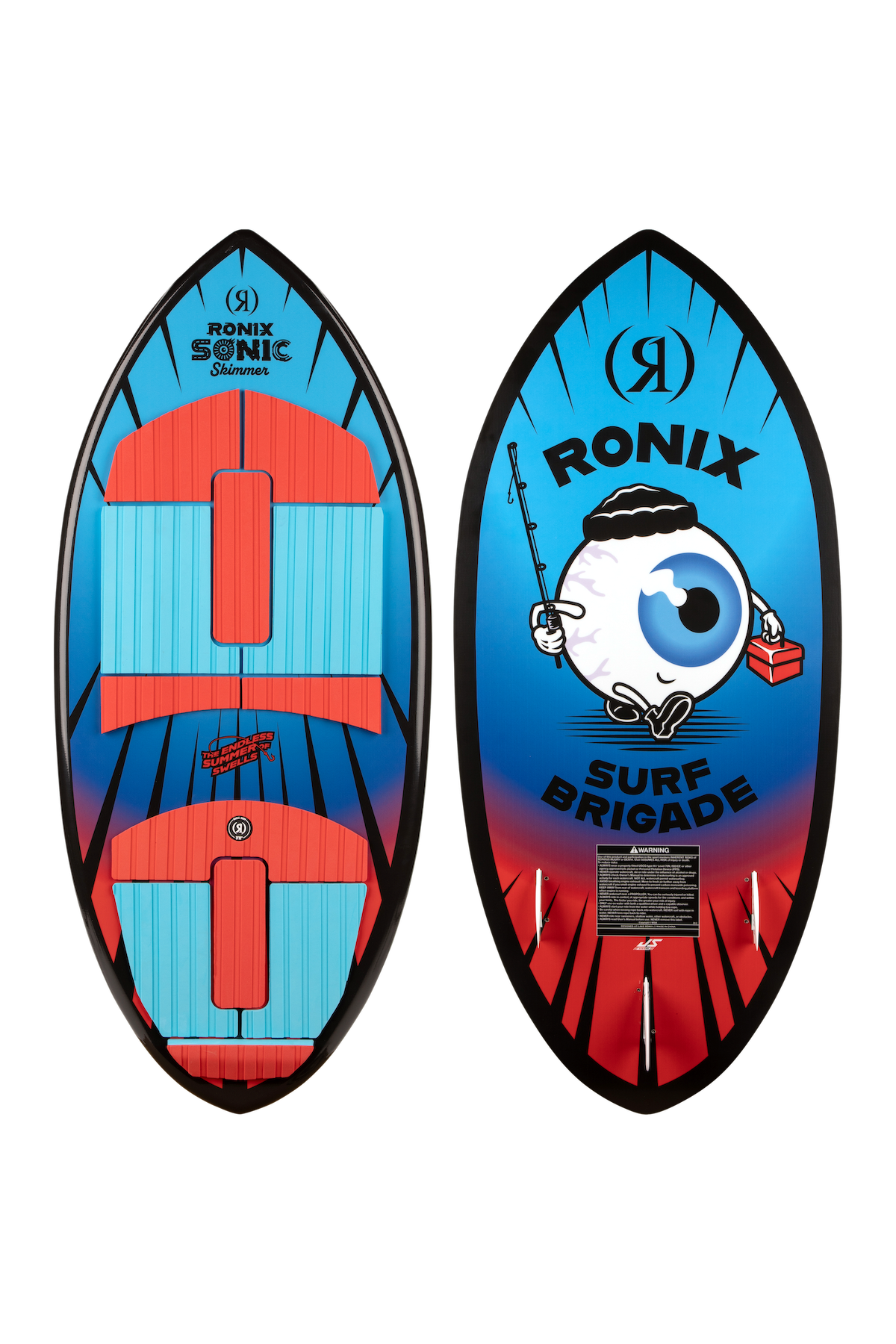 Sonic - Skimmer - Blue / Red Fish Eye - 3'11