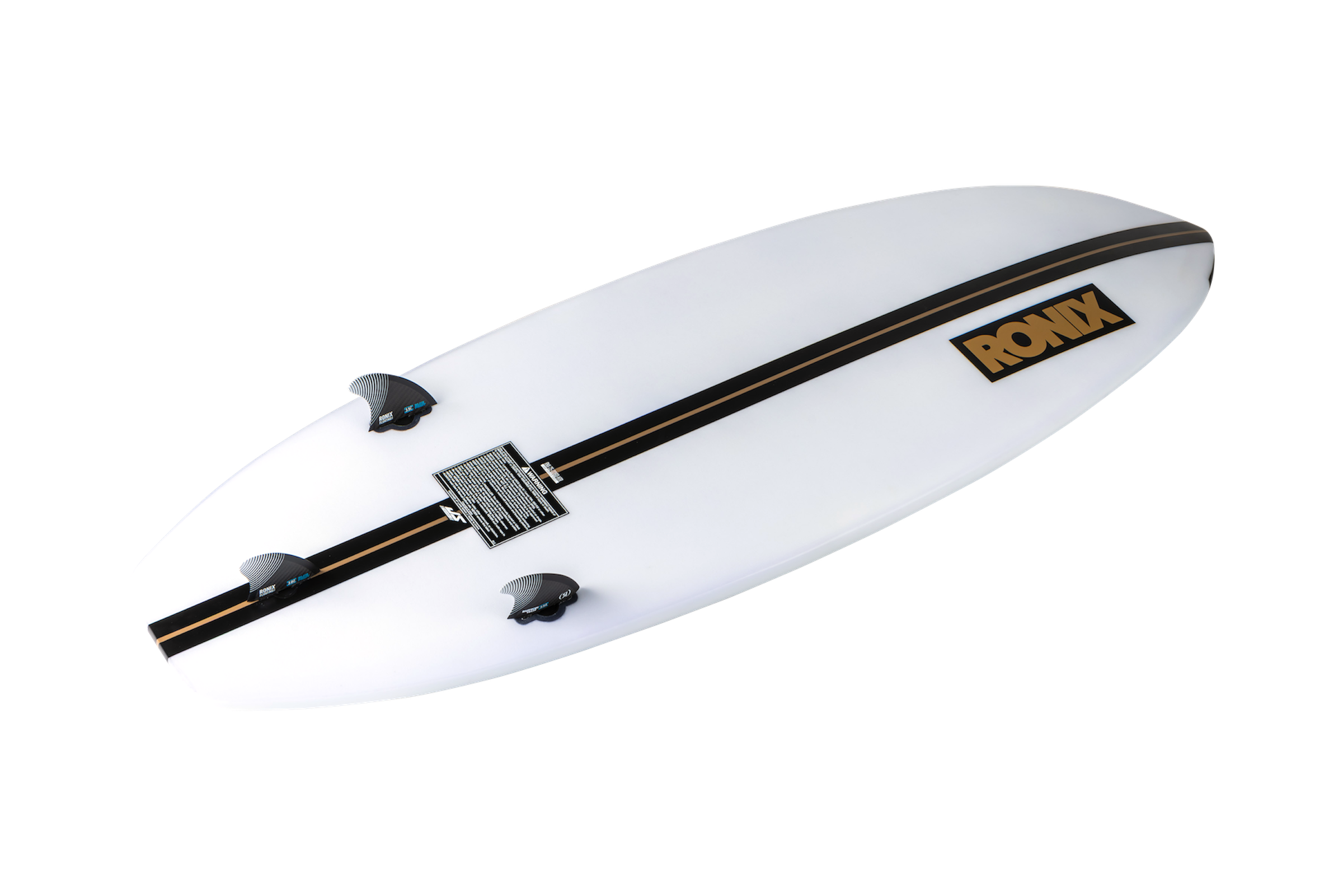 Flyweight - Wave King Surfer - White / Black / Gold - 5&amp;#39;7