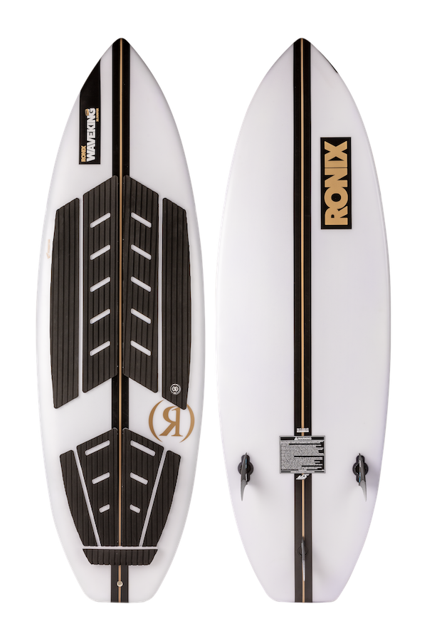 Flyweight - Wave King Surfer - White / Black / Gold - 5'7