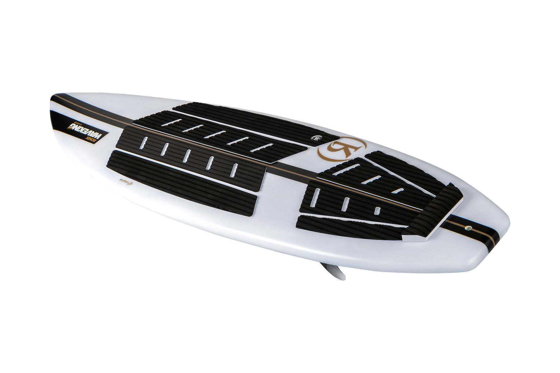 Flyweight - Wave King Surfer - White / Black / Gold - 5&amp;#39;7