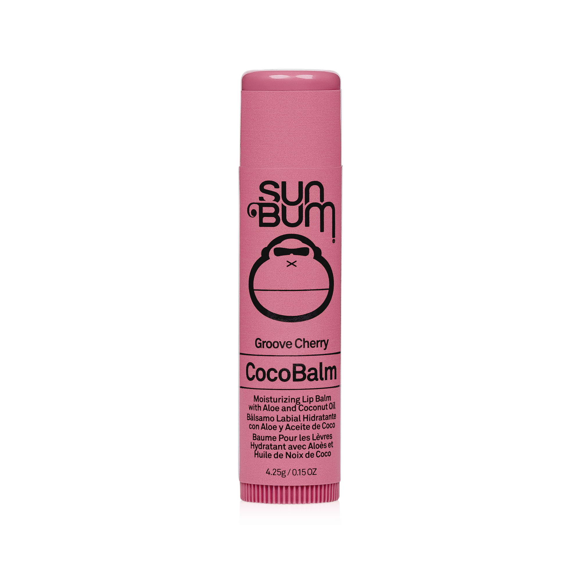 Sun Bum CocoBalm  Moisturizing Lip Balm – Groove Cherry  4.25 G / 0.15 OZ