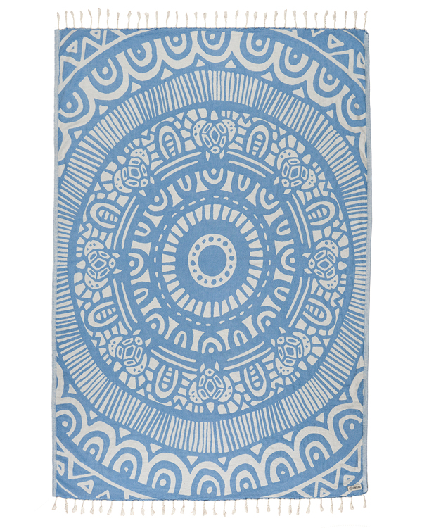 BEACH TOWELS - AZURE