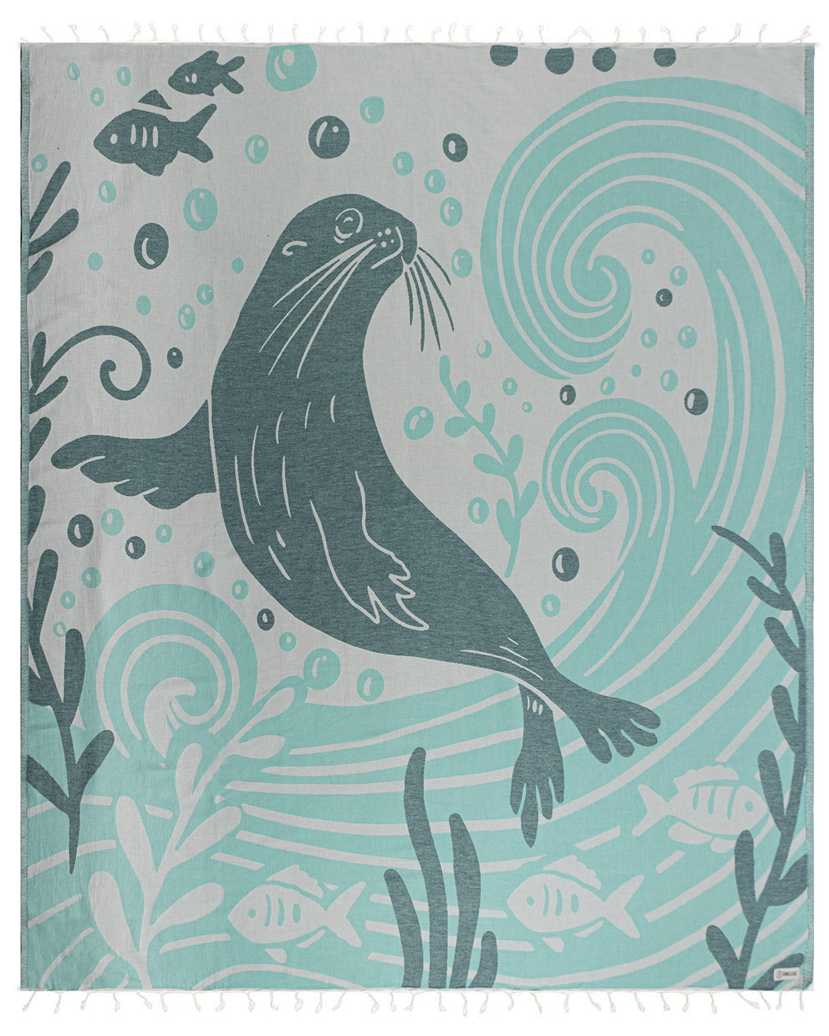 BEACH TOWELS - CLAWDIA - X-LARGE