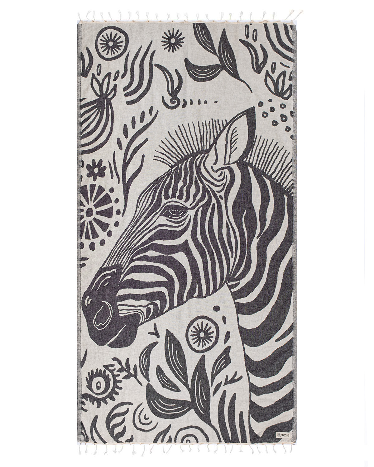 BEACH TOWELS - ZIZZY THE ZEBRA