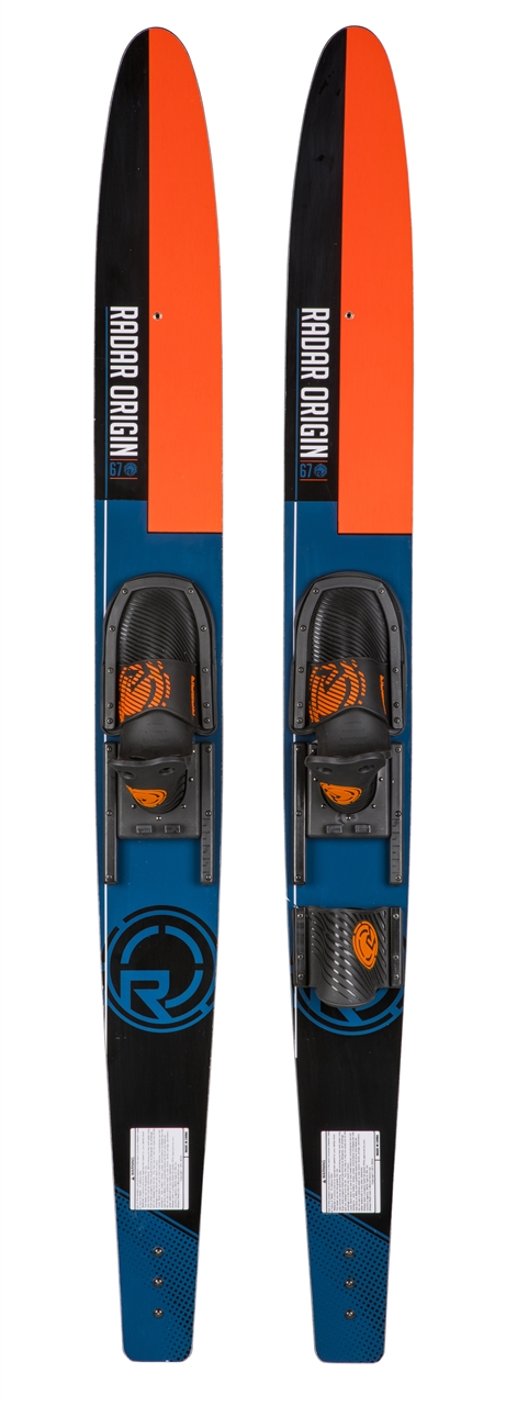 67 - Origin Combos w/ Adj Horseshoe Bindings - Black / Blue / Orange